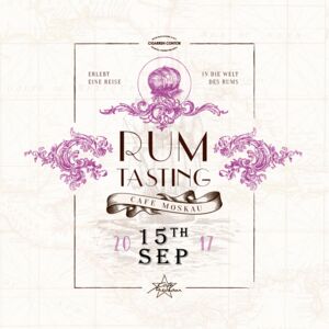 Rum Tasting Angebote Cafe Moskau