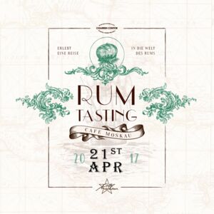 Rum Tasting Angebote Cafe Moskau