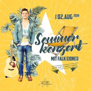 Sommerkonzert mit Falk Eidner & Band Angebote Cafe Moskau
