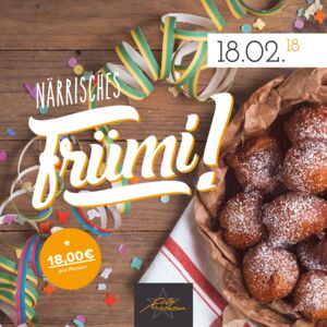 Närrisches FrüMi Angebote Cafe Moskau