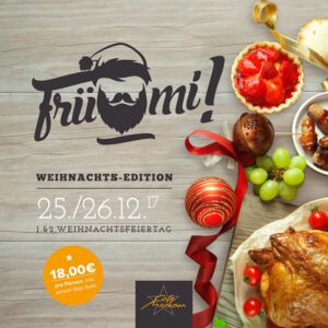 Frümi Weihnachtsedition Angebote Cafe Moskau