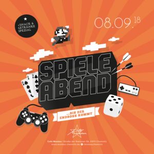 Spieleabend Level 5 Angebote Cafe Moskau