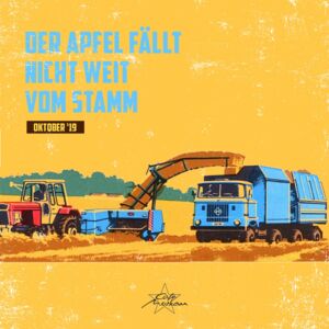 Der Apfel fällt nicht weit vom Stamm Angebote Cafe Moskau